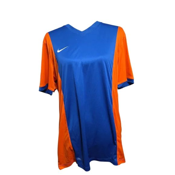 Nike NWT Men's Blue and Orange Shirt - Picture 3 of 6